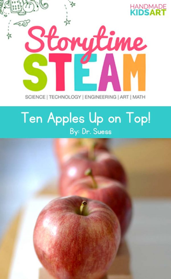 Storytime STEAM with 10 Apples Up on Top!