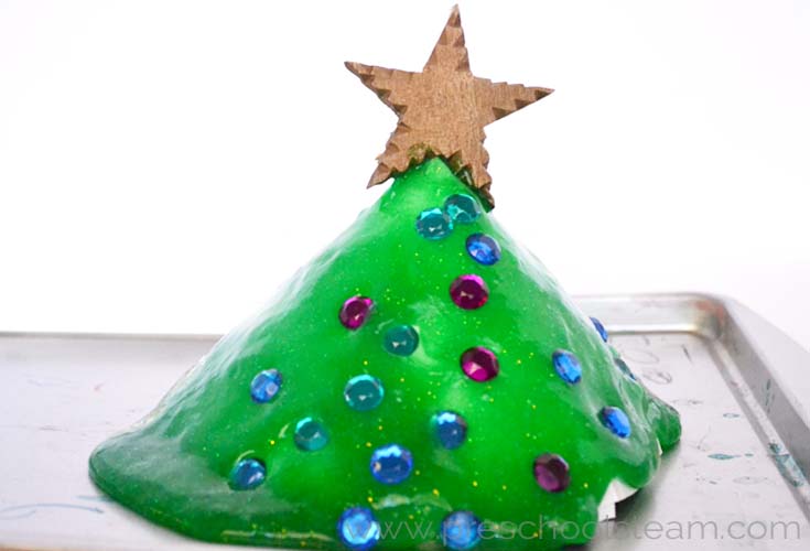 Christmas Slime Tree Activity