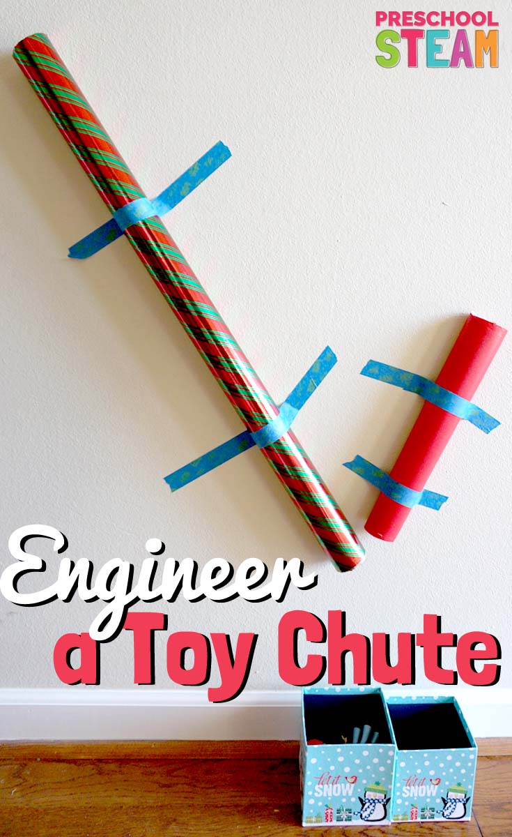 Engineer A Toy Chute A Preschool STEM Activity