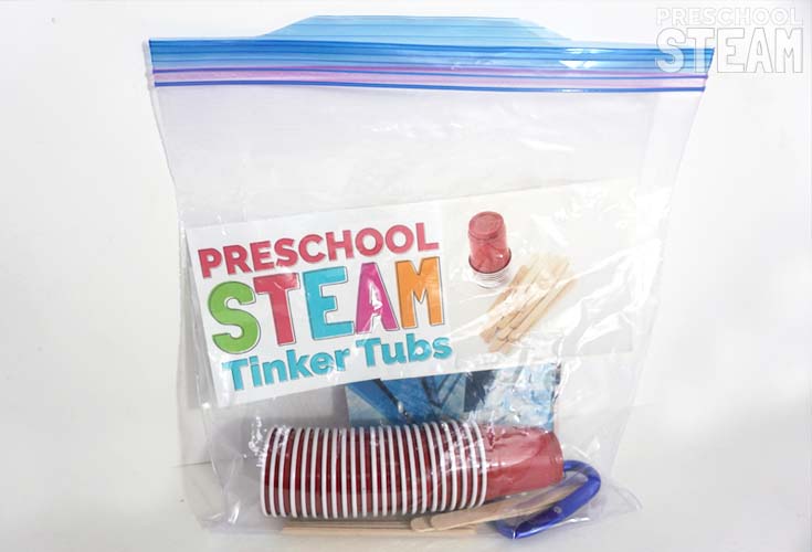 Preschool STEAM Building Materials