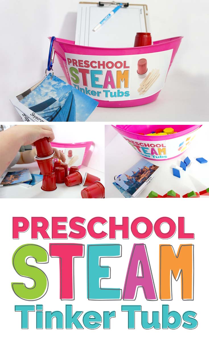 Preschool STEAM Tinker Tubs