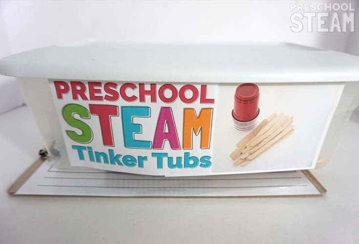 Preschool STEAM Materials for Building