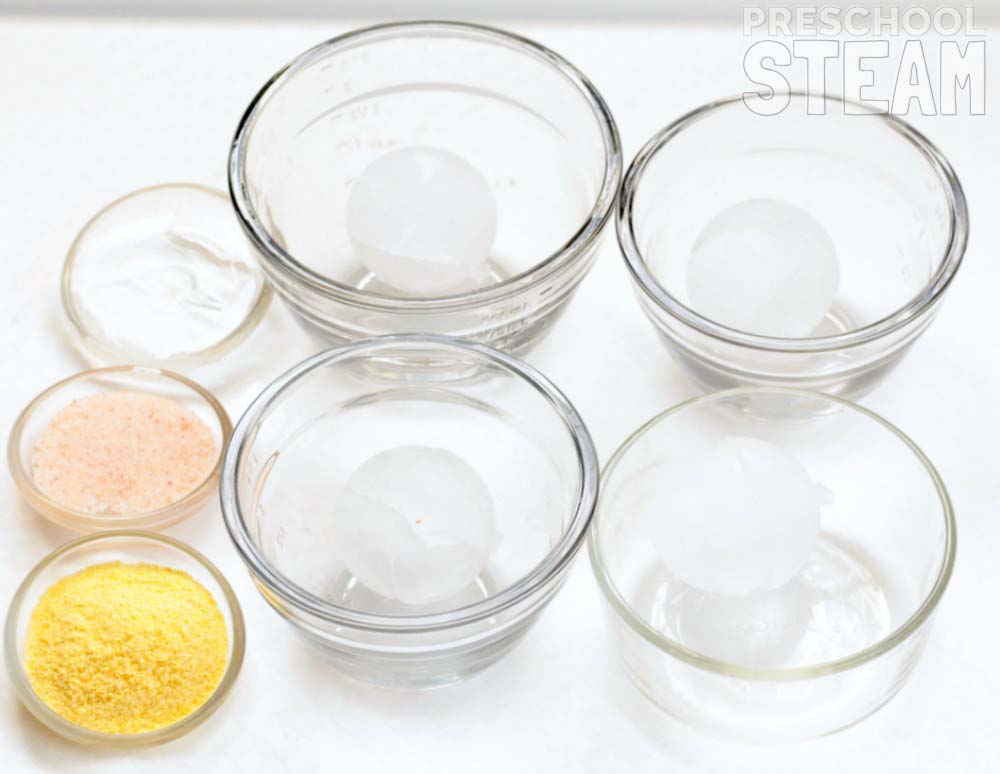 Ice melting activities for preschoolers