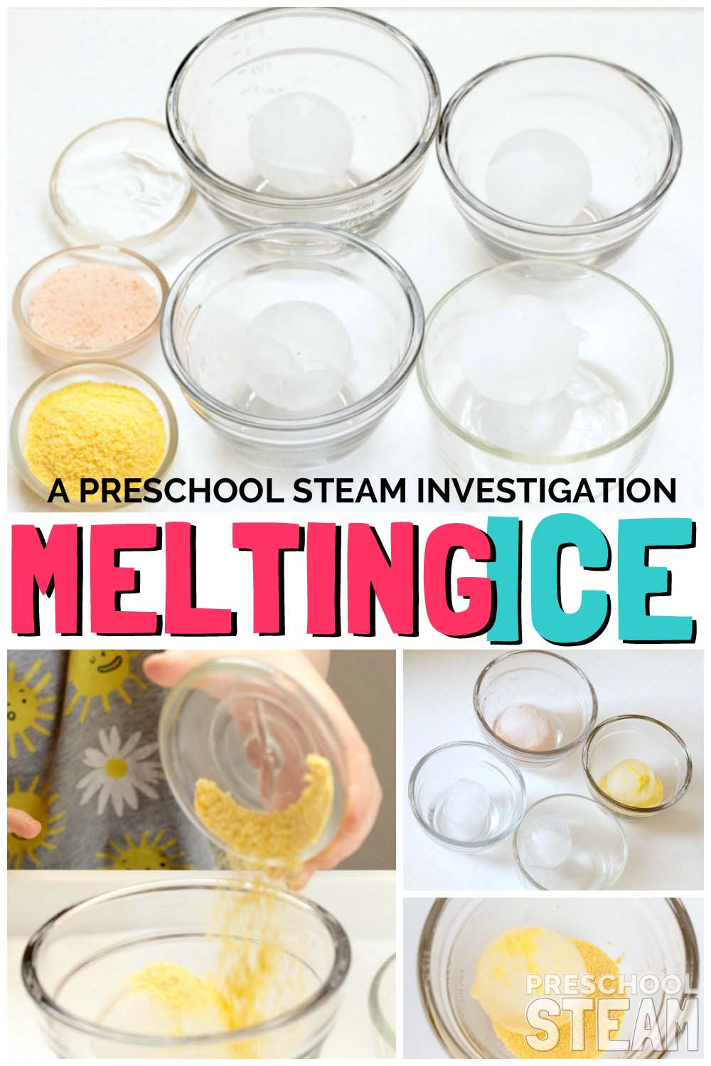 melting ice pin text