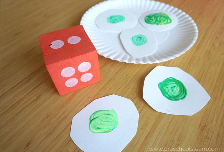 green eggs and ham math activity for kindergarten free printable