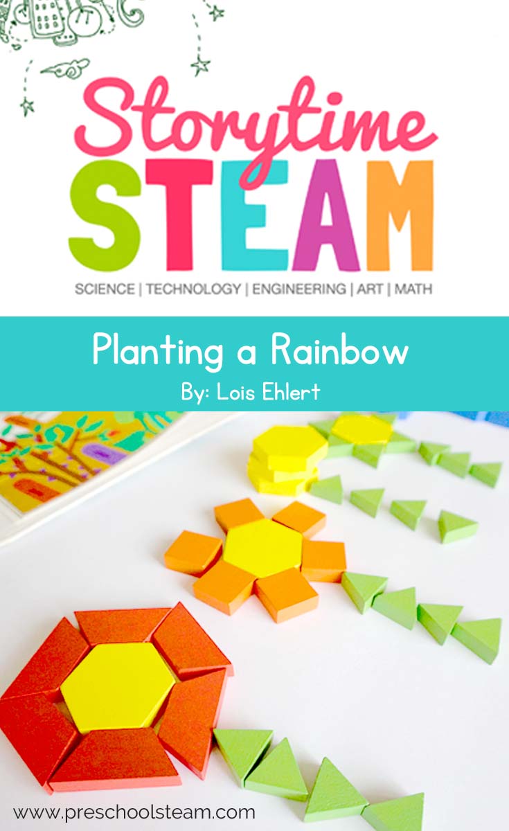 planting a rainbow pin