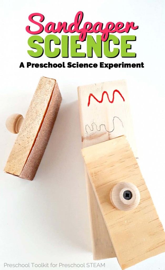 Sandpaper Science for Preschoolers