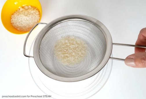 Sifting Sand: Simple Science for Preschoolers