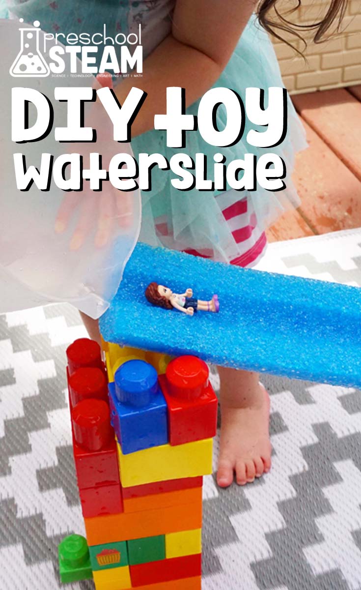 diy toy waterslide a stem activity for preschoolers