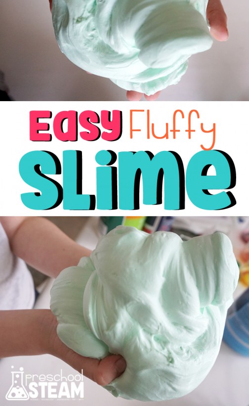 The Easiest Fluffiest Slime Recipe