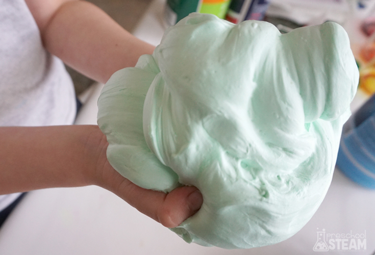 fluffly slime hands