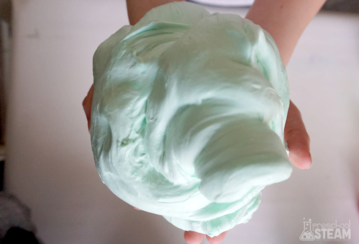 fluffy green slime 3