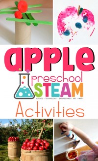 Fun, Hands-On Apple STEAM Activities for Preschoolers