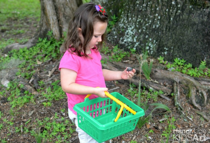 Child exploring