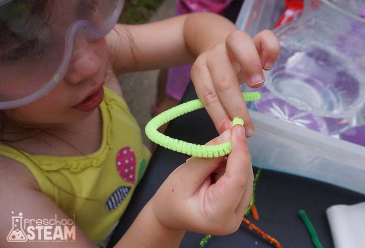 pipe cleaner bubble wand 
