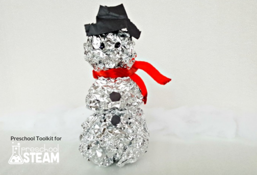 Can You Build a Snowman? A Steam Activity for Preschoolers.