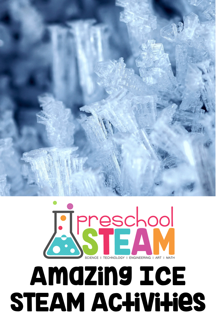 Amazing Ice STEAM Activities for Preschoolers