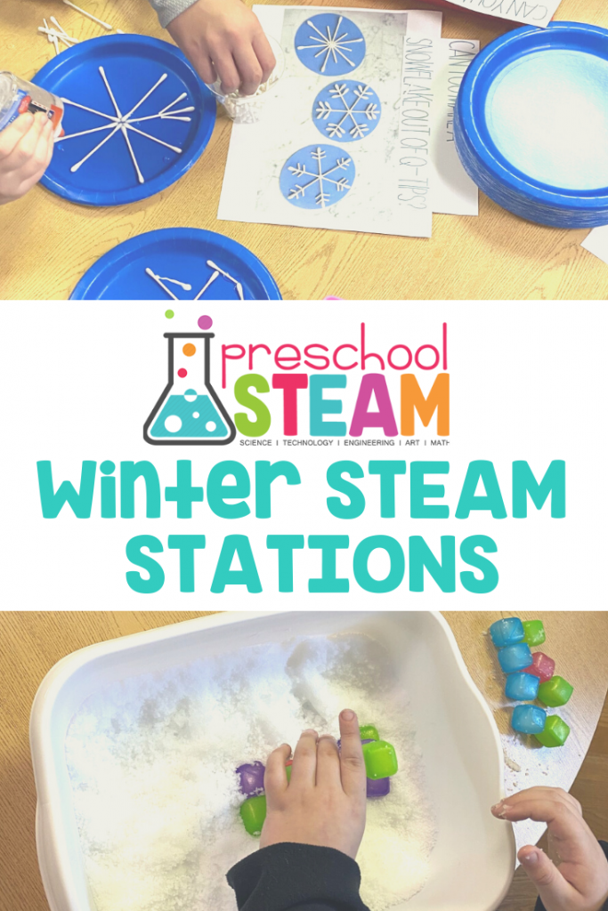 Winter Themed STEAM Experiences Preschool STEAM