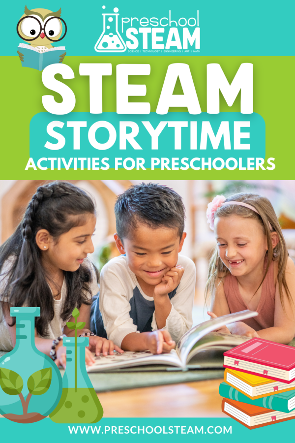 Spark Wonder With STEAM Storytime For Preschoolers Preschool STEAM   STEAMStorytimeForPreschoolersPin 600x900 